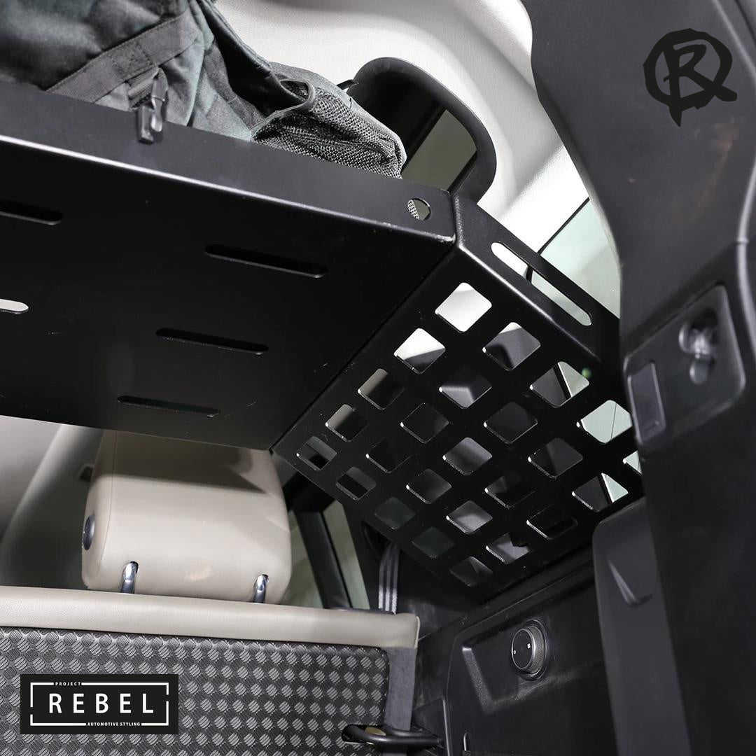 Defender Boot Rack Defender L663 Loadspace Rear Boot Cargo Shelf – Project Rebel