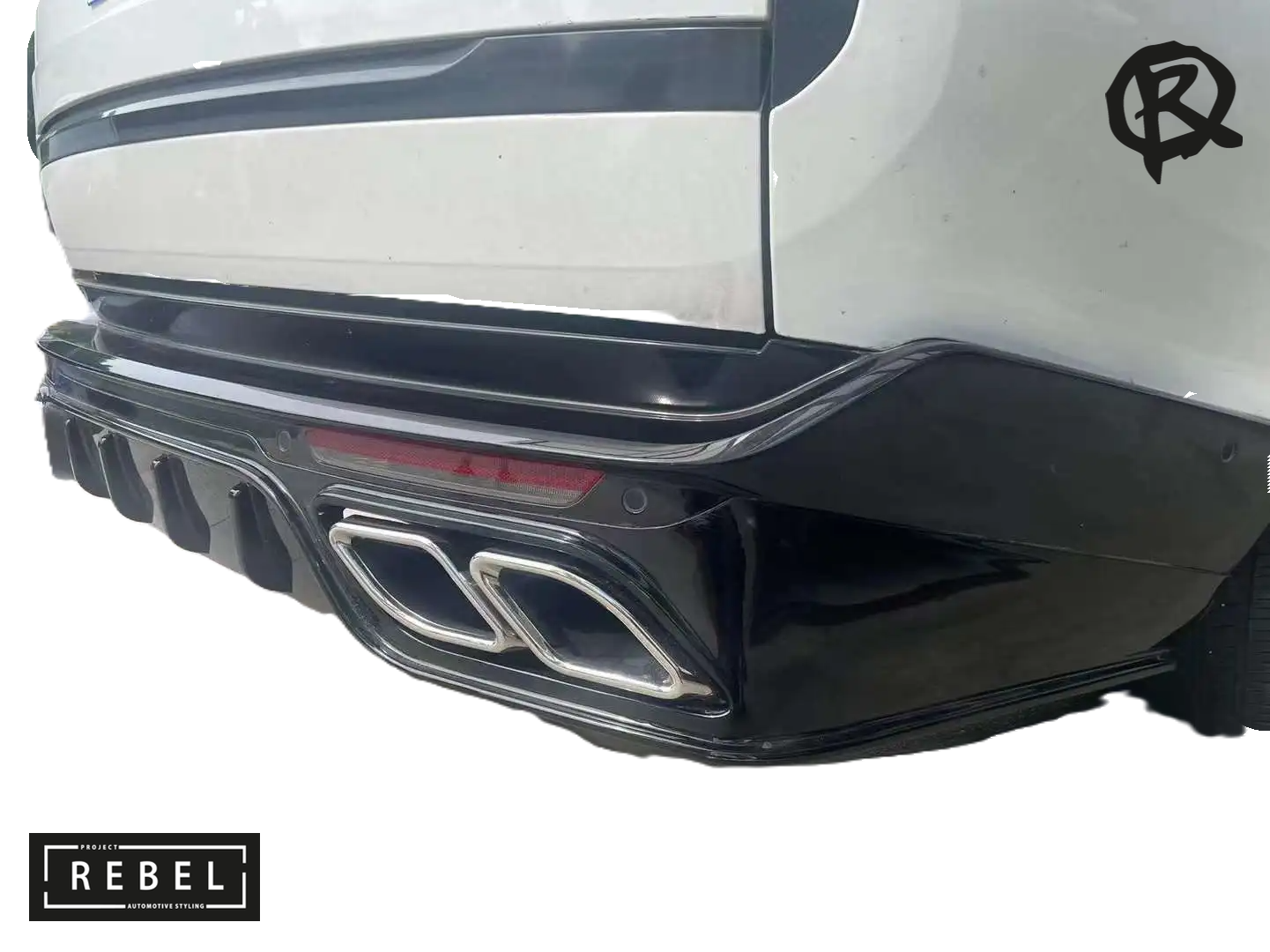 Range Rover Vogue L460 2021+ - Rear Lip with Exhaust Tips – Project Rebel