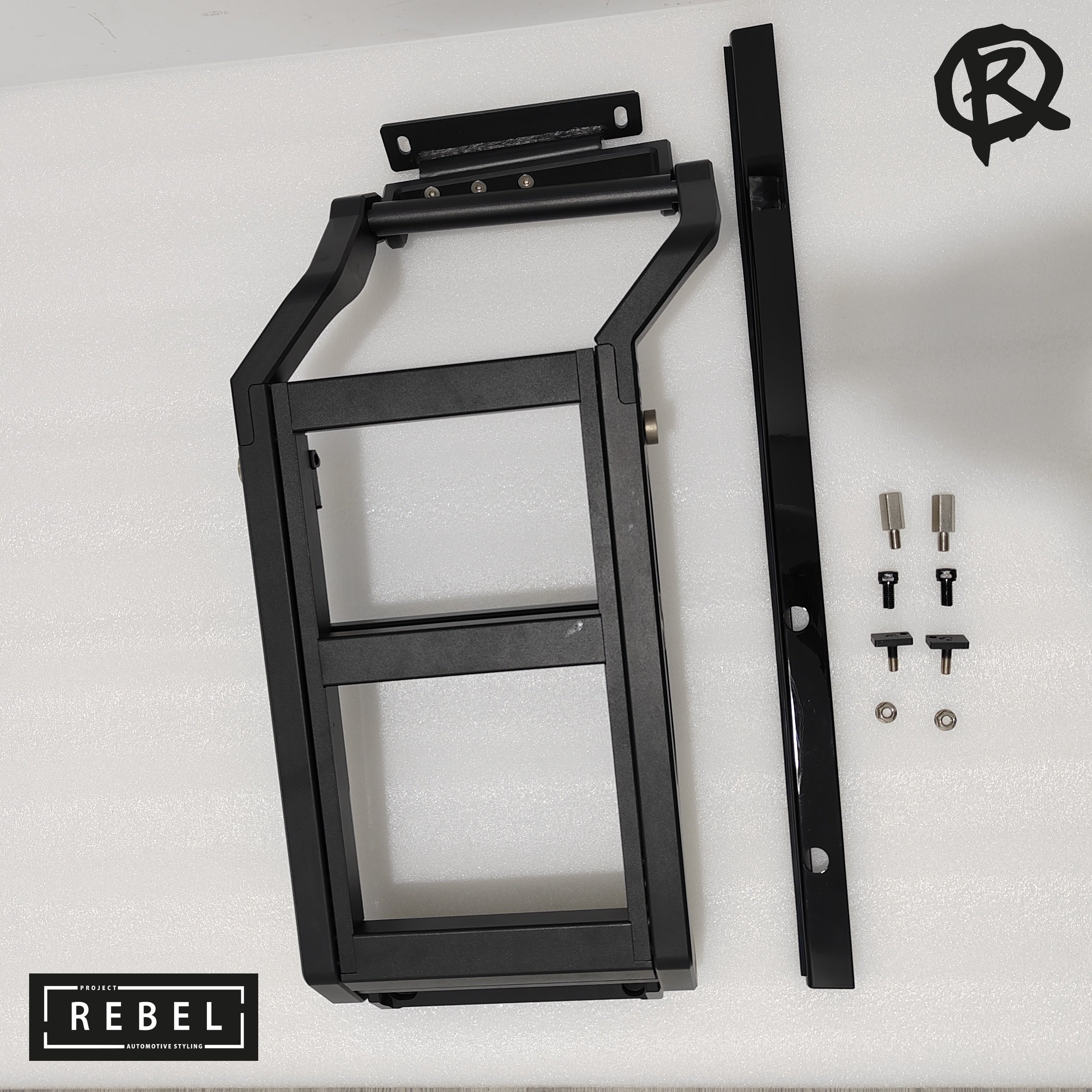 Defender L663 - Premium Side Mounted Ladder – Project Rebel