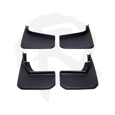Defender L663 Plain Classic Mud Flaps Limited Offer - Front + Back