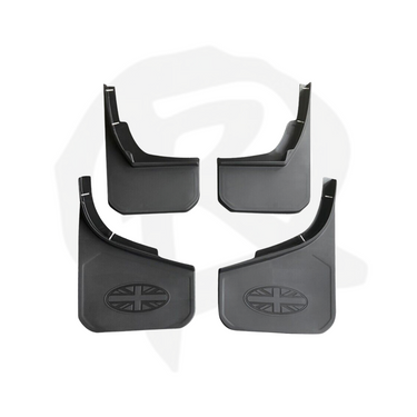 Defender L663 Mud Flaps Union Jack - Front + Back