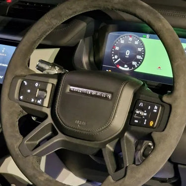 HEATED ALCANTARA PADDLE SHIFT STEERING WHEEL