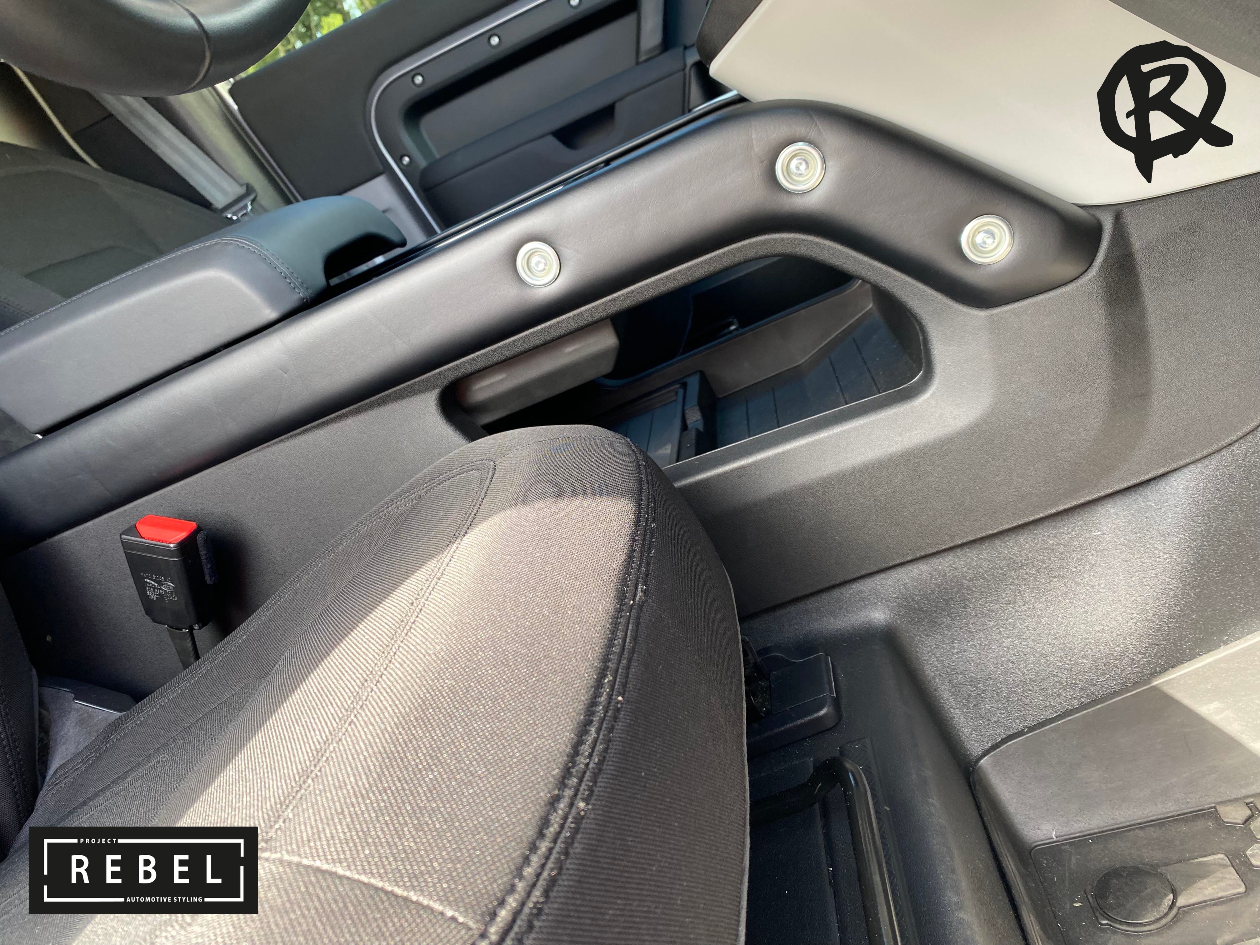 Defender L663 Middle Armrest Console - Complete Unit – Project Rebel