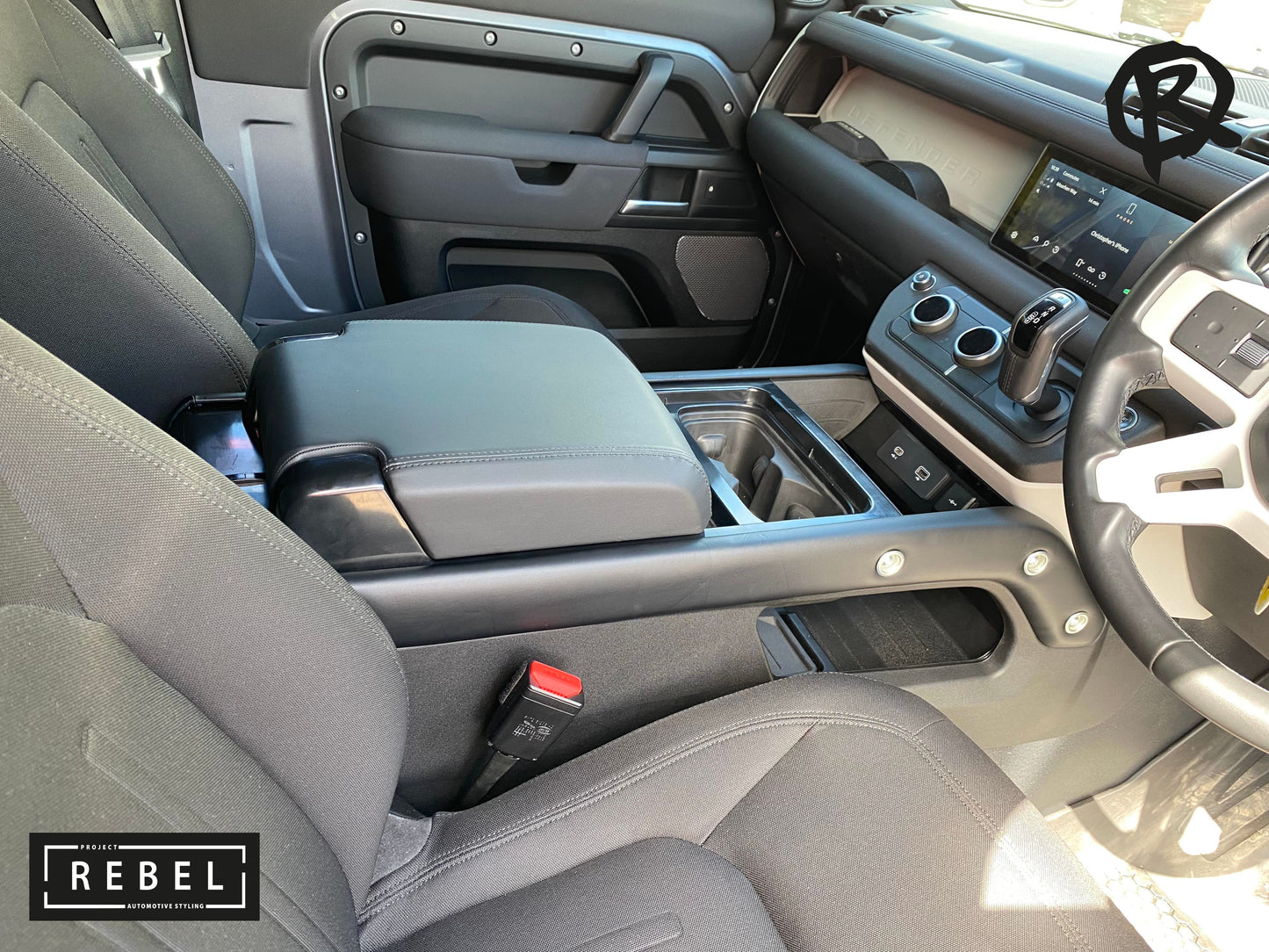 Defender L663 Middle Armrest Console - Complete Unit – Project Rebel