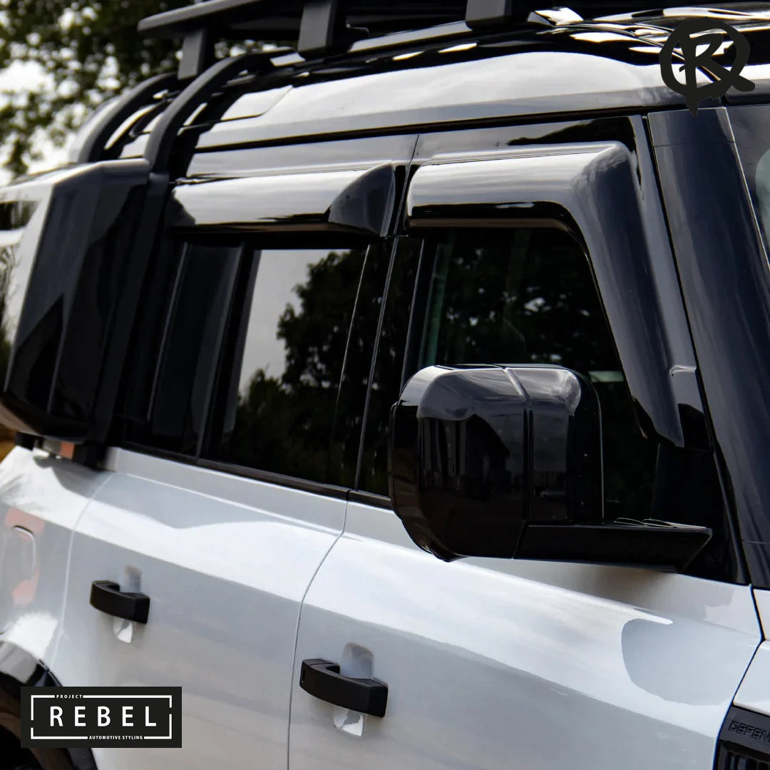 Defender L663 Wind Deflectors Project Rebel