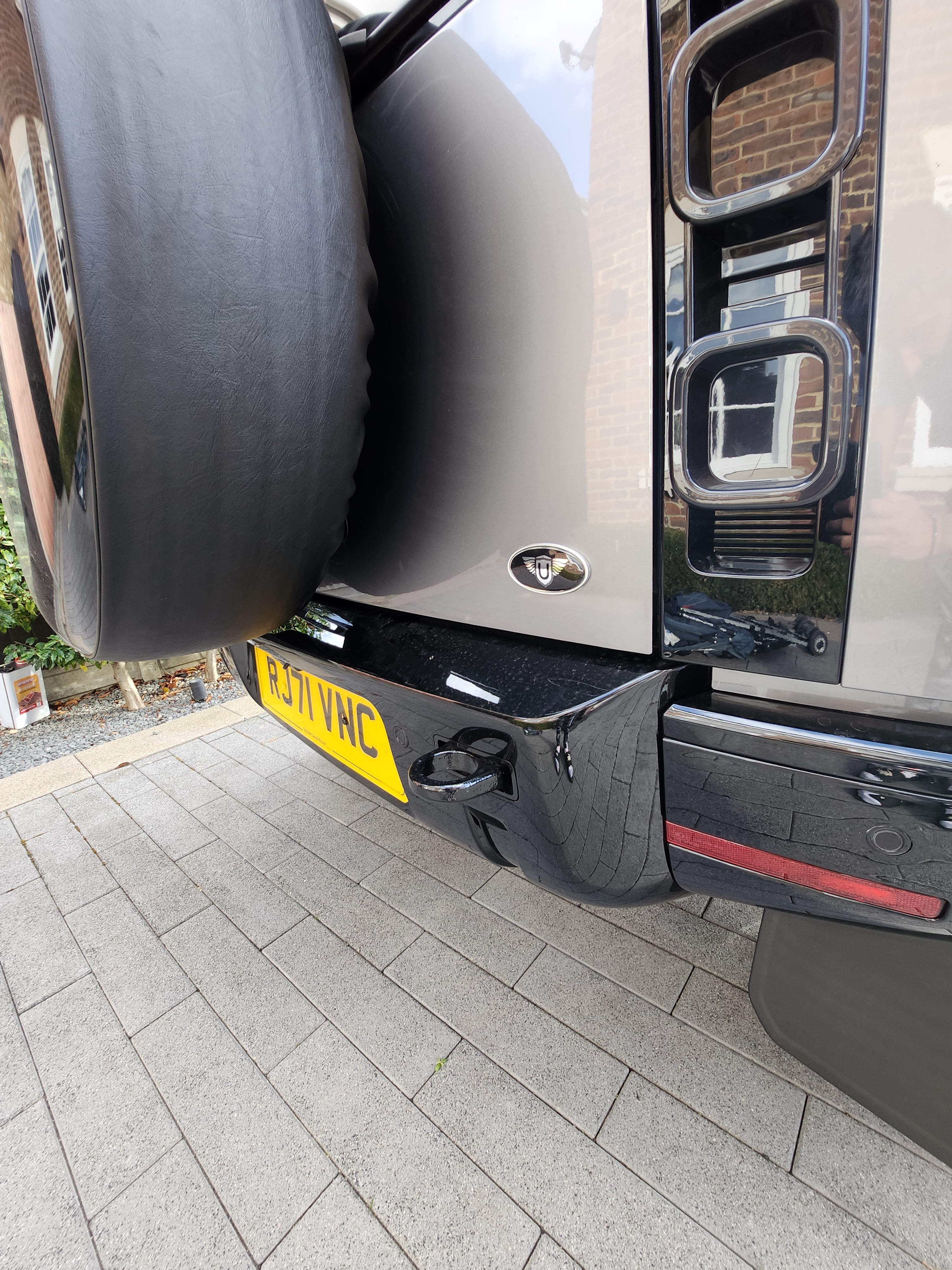 Defender L663 ABS Smoke Tail Light Cover – Project Rebel