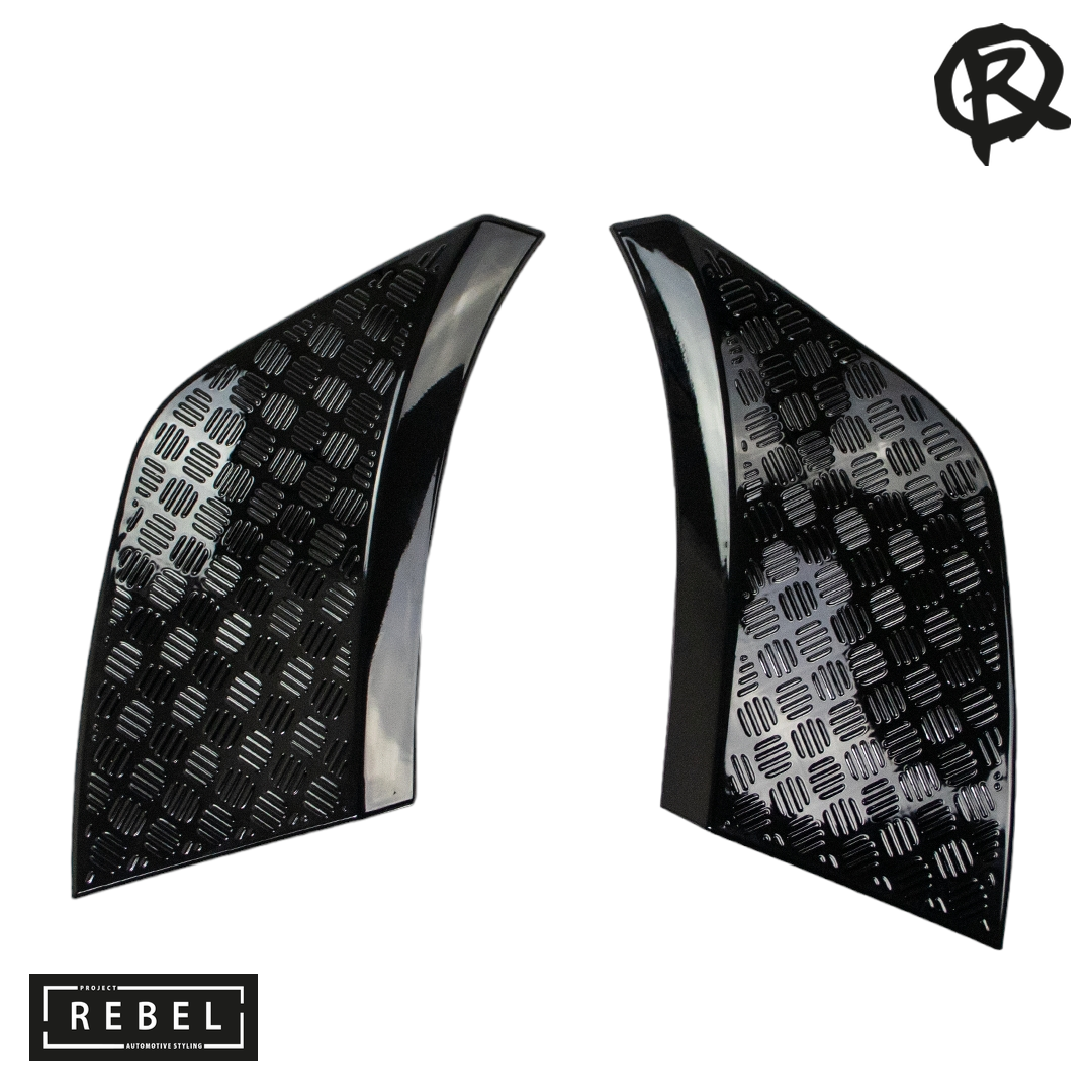 Double Chequer Protection Defender L663 90/110 9 - Piece Chequer Plate Protection Kit – Project Rebel