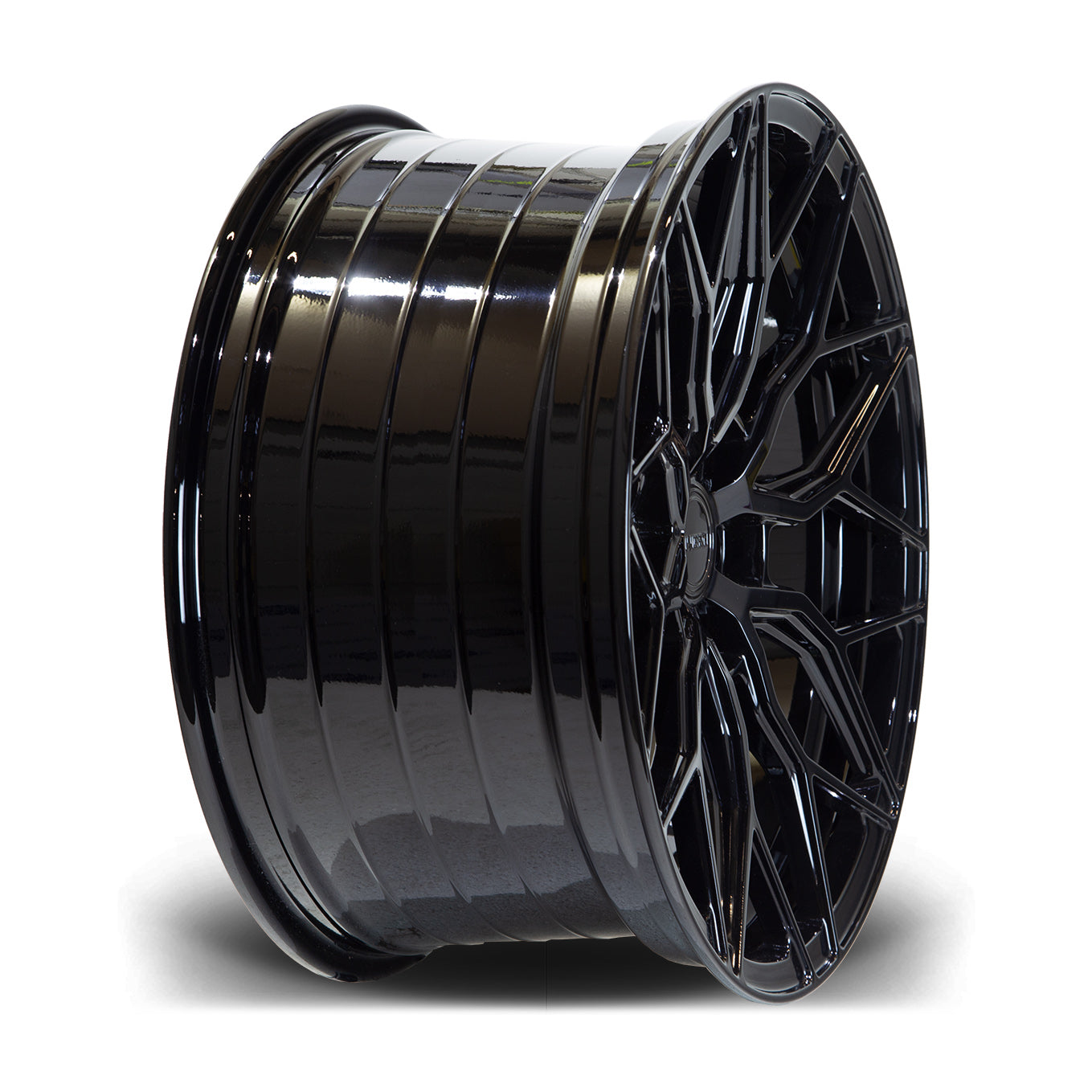 22 Inch Ruff Wheels 22 INCH RIVIERA RF108 GLOSS BLACK ALLOY WHEEL (SET OF 4) – Project Rebel