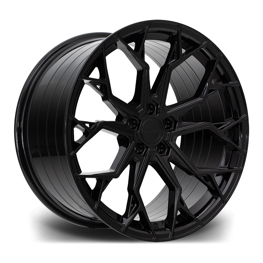 22 INCH RIVIERA RF5 GLOSS BLACK ALLOY WHEEL (SET OF 4) – Project Rebel
