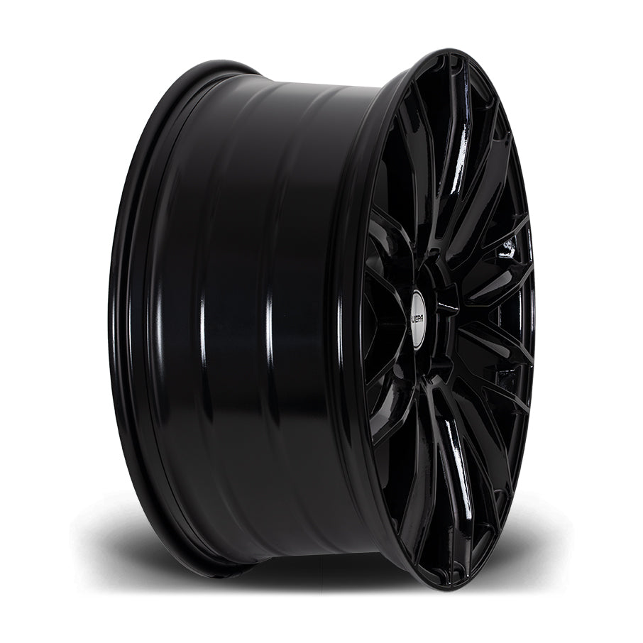 22 Inch Ruff Wheels 22 INCH RIVIERA RV126 GLOSS BLACK ALLOY WHEEL (SET OF 4) – Project Rebel