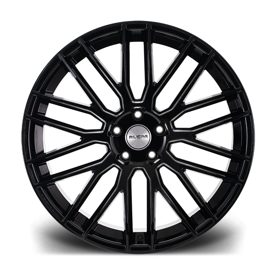 22 INCH RIVIERA RV126 GLOSS BLACK ALLOY WHEEL (SET OF 4) – Project Rebel