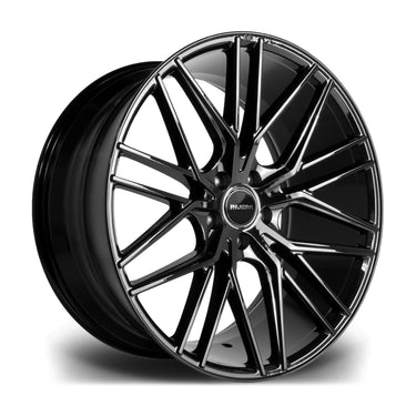 22 INCH RIVIERA RV130 GLOSS BLACK ALLOY WHEEL (SET OF 4)
