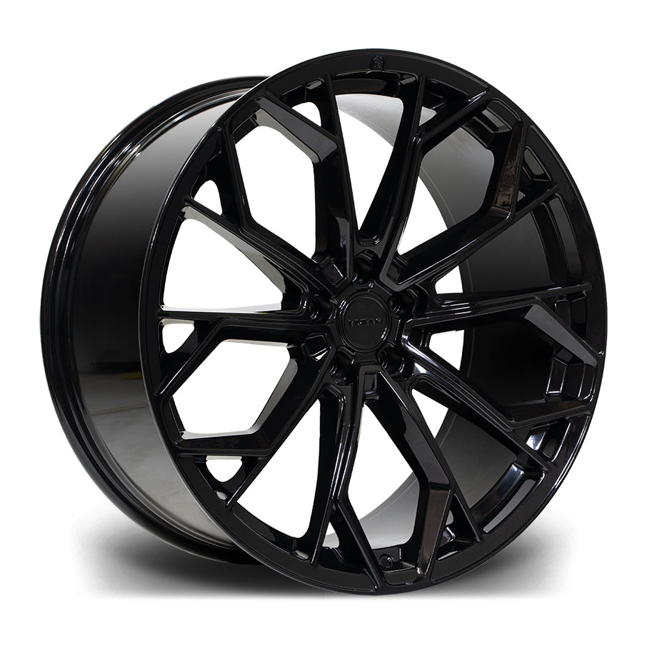 22 Inch Ruff Wheels 22 INCH RIVIERA RV133 GLOSS BLACK ALLOY WHEEL (SET OF 4) – Project Rebel