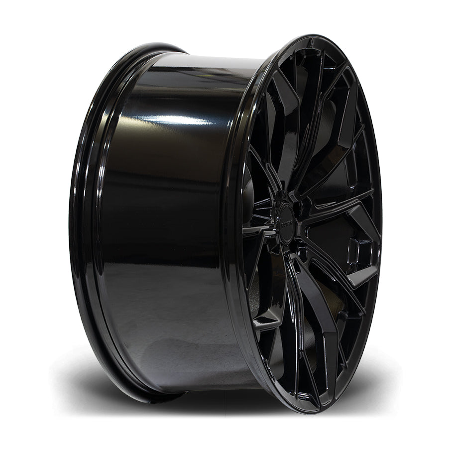 22 INCH RIVIERA RV133 GLOSS BLACK ALLOY WHEEL (SET OF 4) – Project Rebel