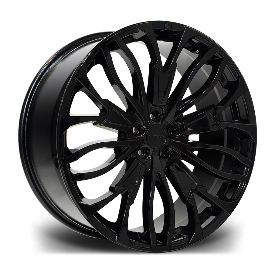 22 INCH RIVIERA RV134 GLOSS BLACK ALLOY WHEEL (SET OF 4) – Project Rebel