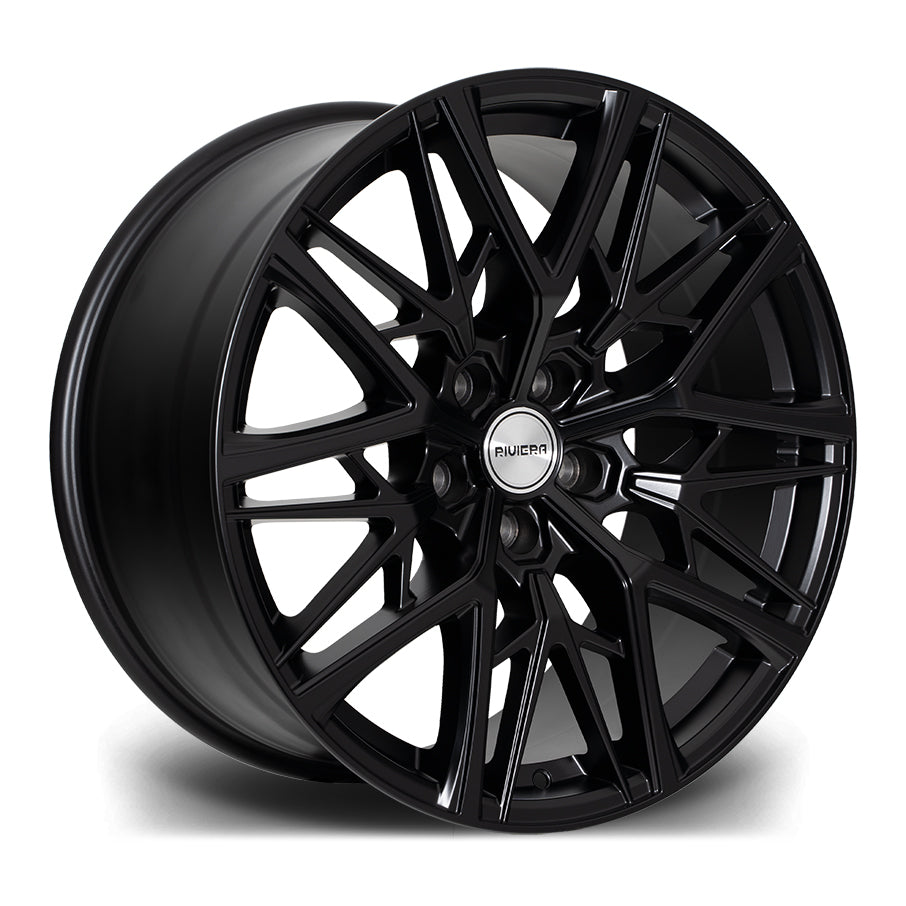 20 INCH RIVIERA RV196 SATIN BLACK ALLOY WHEEL (SET OF 4) – Project Rebel