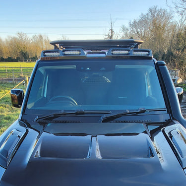 Defender L663 SVR Bonnet Gloss Black / Unfinished GLOSS BLACK