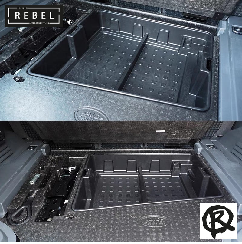 Defender Boot Inserts Defender L663 Boot Storage Insert - Underfloor – Project Rebel