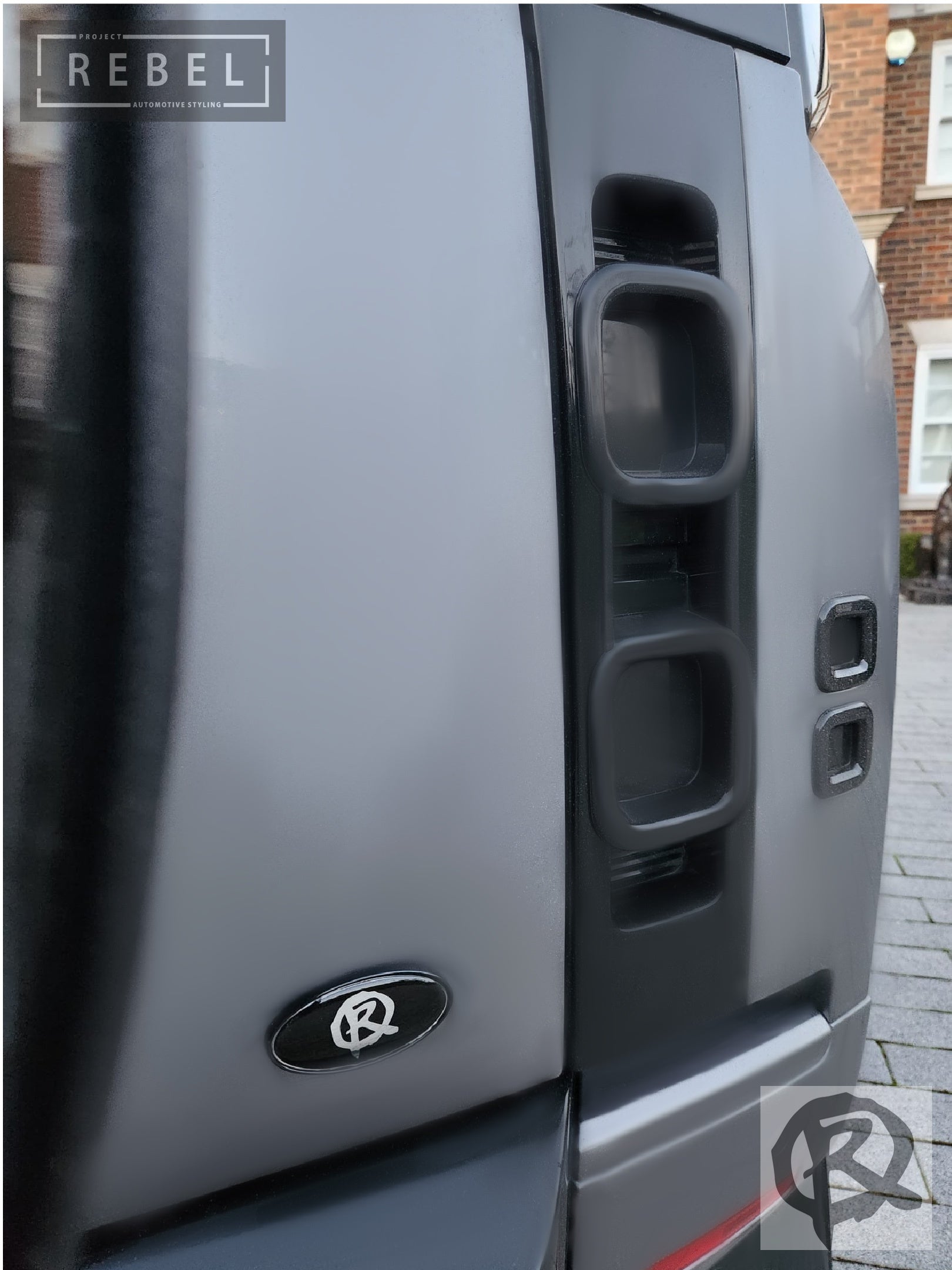 Defender L663 ABS Smoke Tail Light Cover – Project Rebel